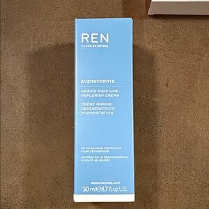 REN Clean Skincare Everhydrate Marine Moisture-Replenish Cream - Blue
